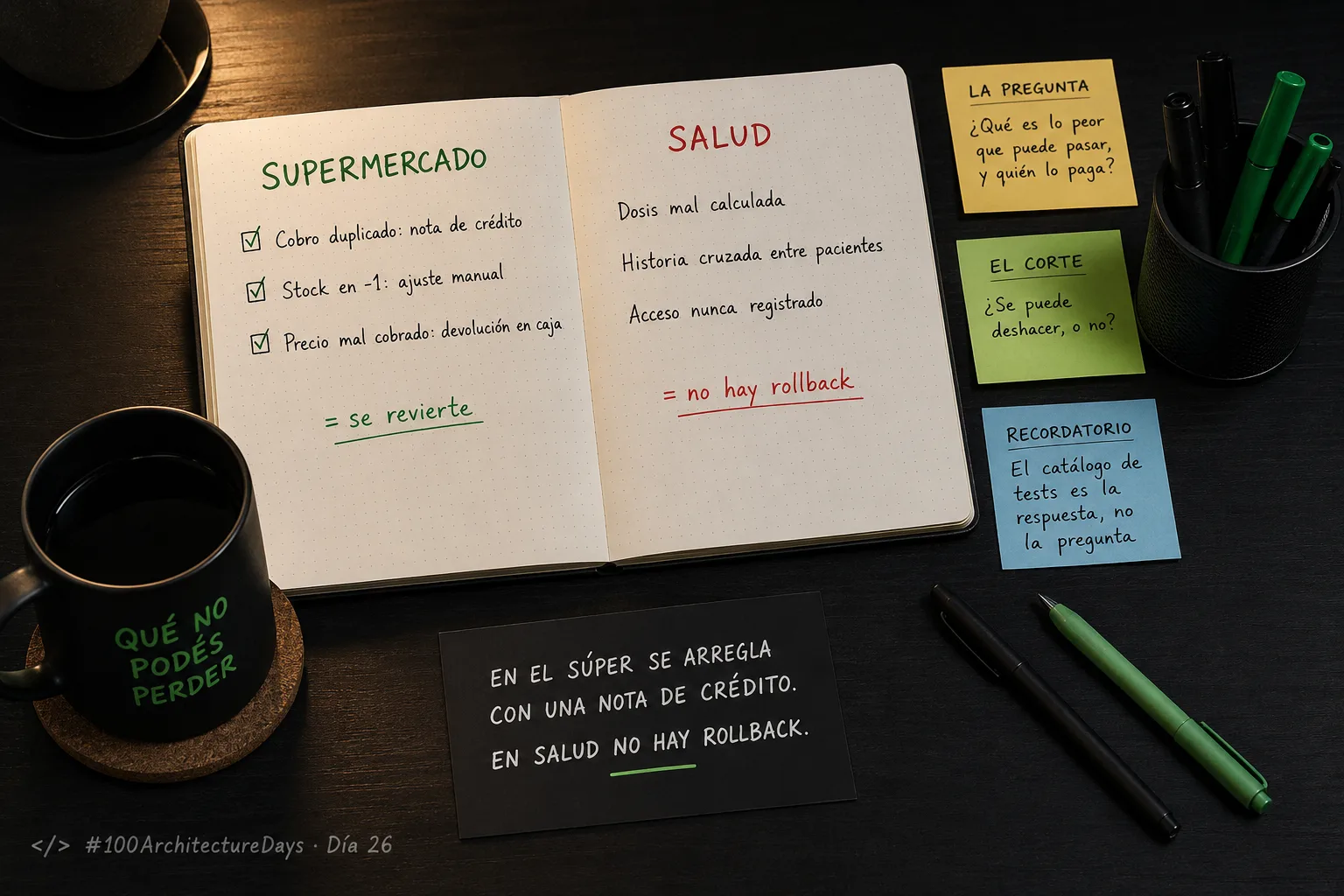 Qué cuidar depende de lo que no podés permitirte que falle